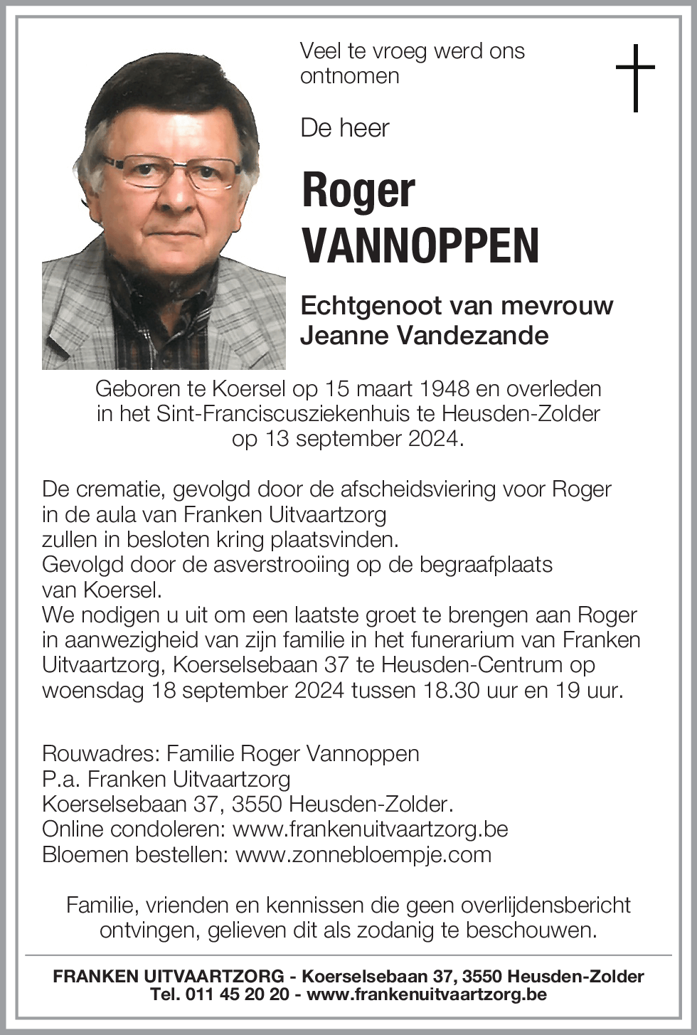 Roger VANNOPPEN