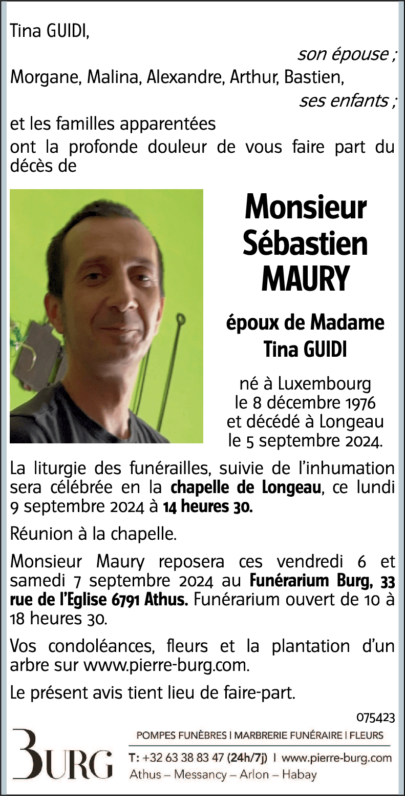 Sébastien MAURY