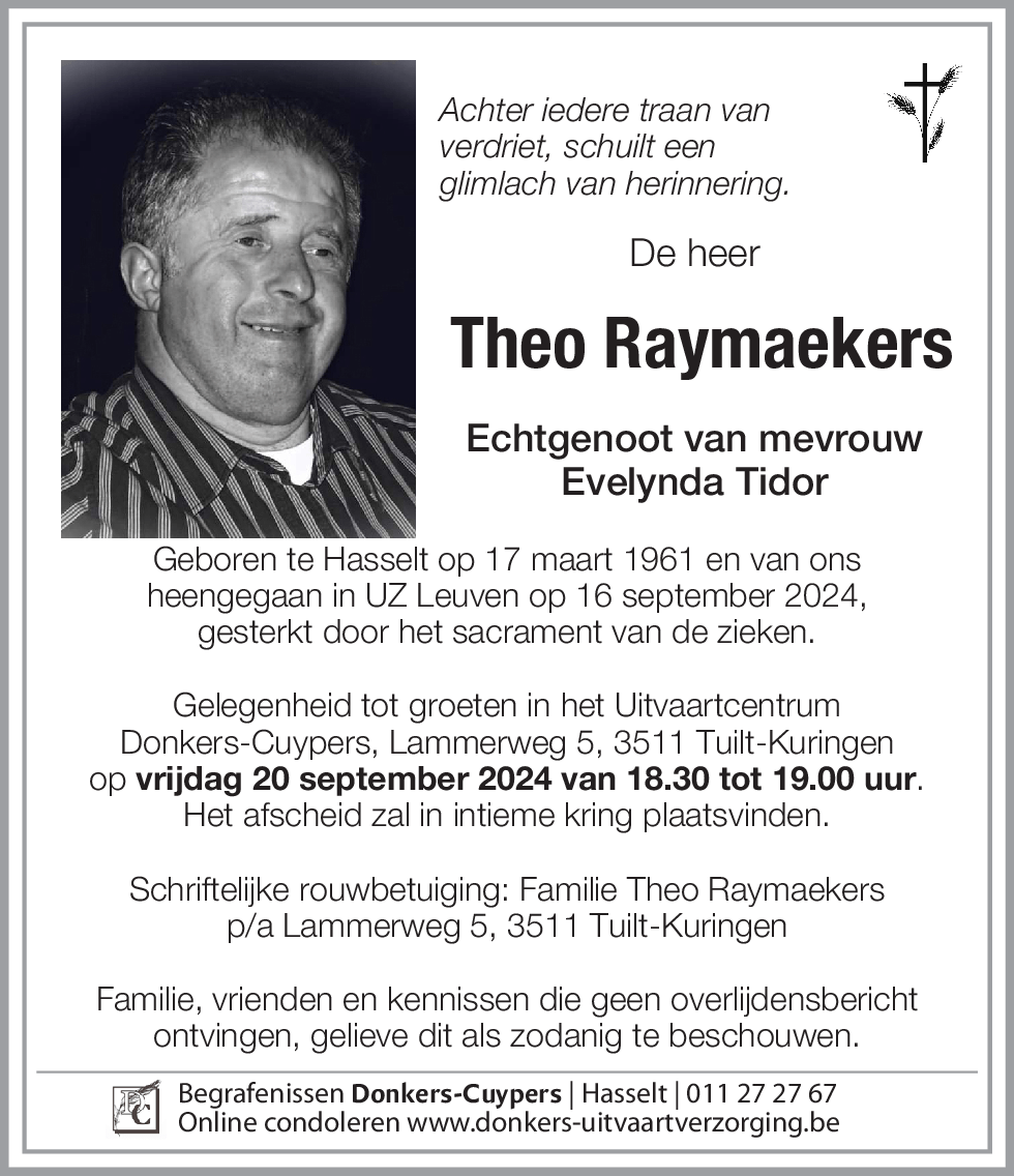 Theo Raymaekers