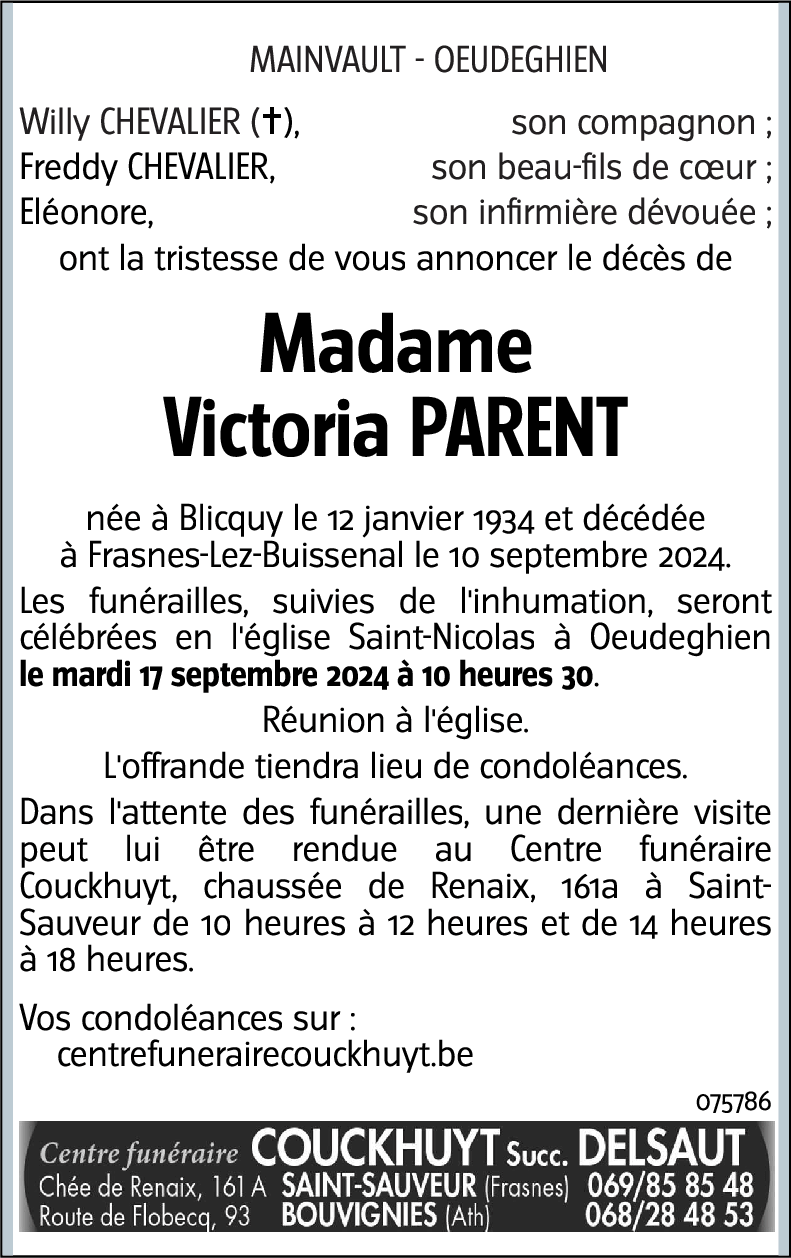 Victoria PARENT