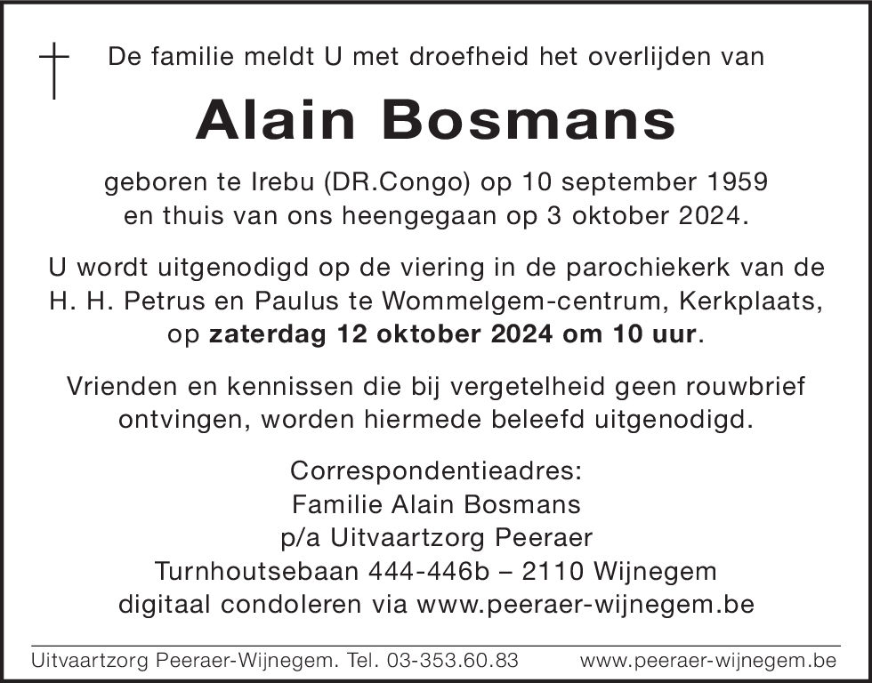 Alain Bosmans