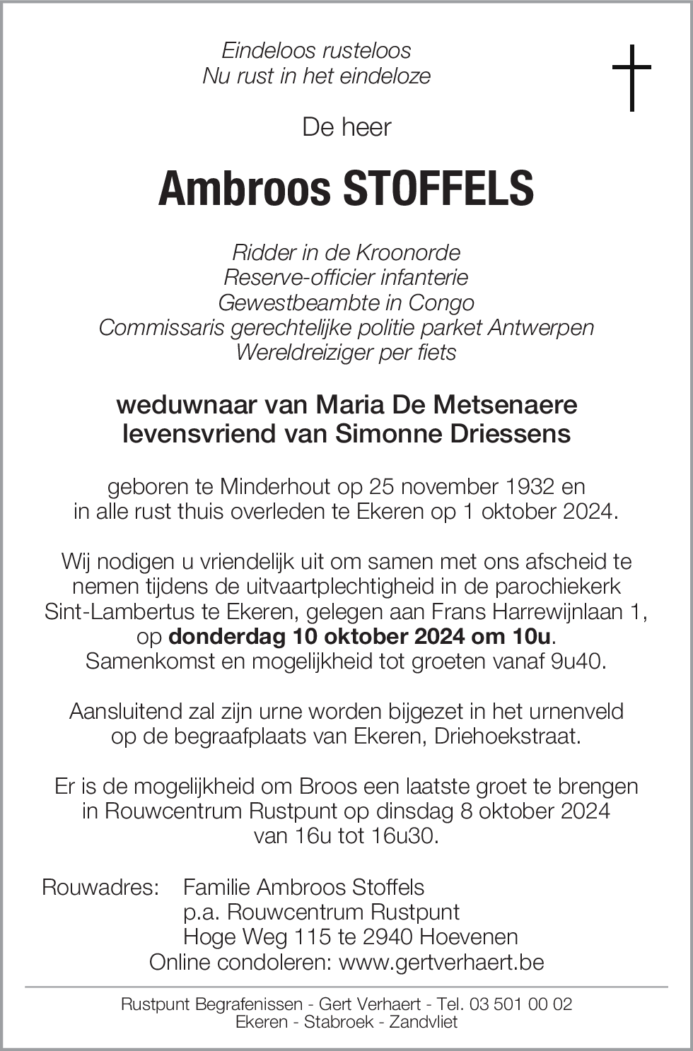 Ambroos Stoffels