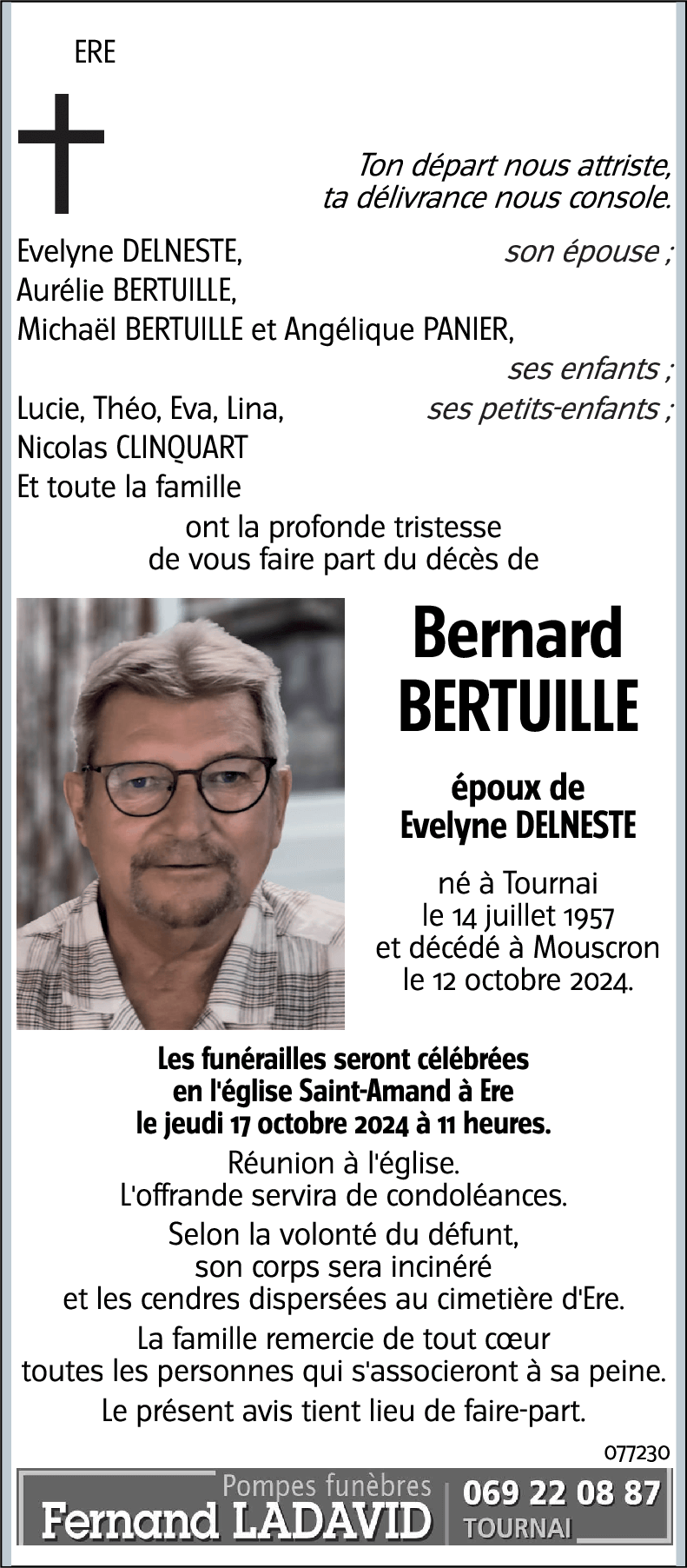 Bernard BERTUILLE