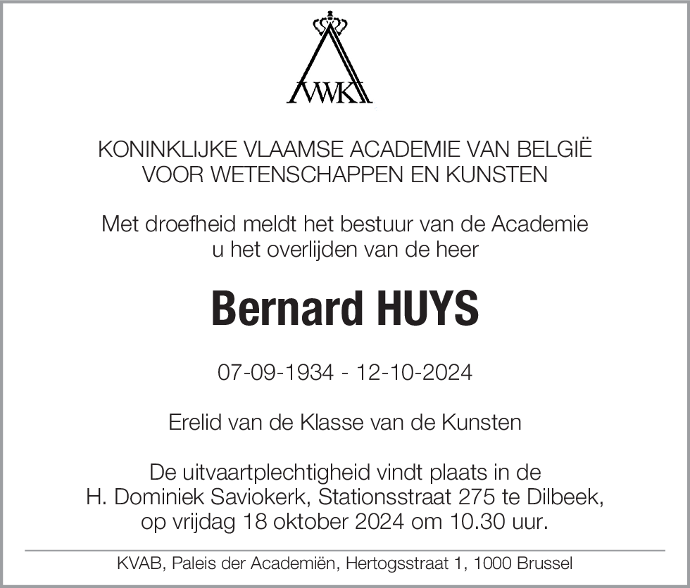 Bernard Huys