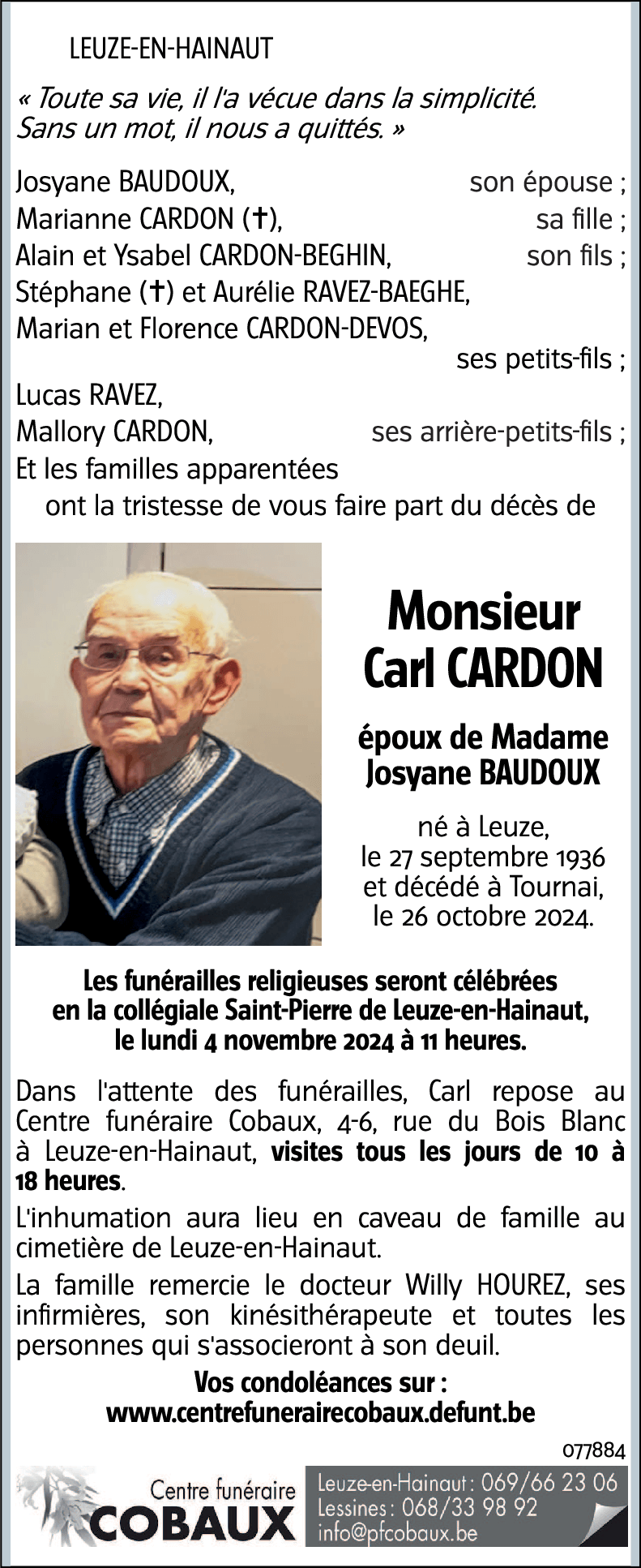 Carl Cardon