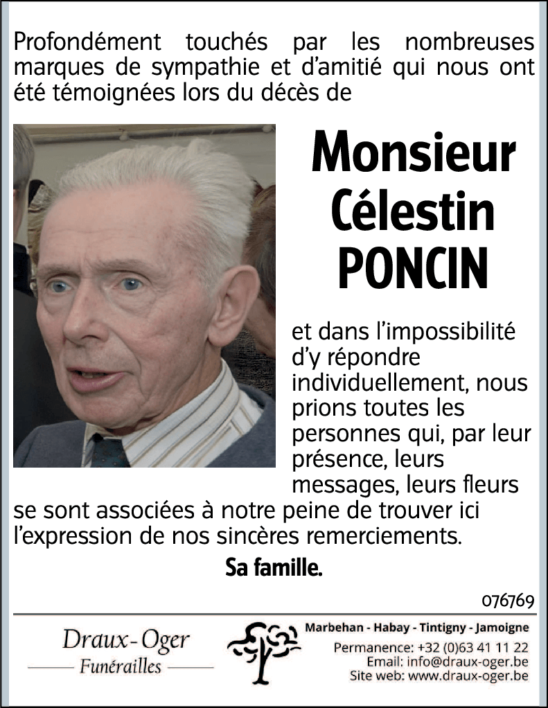 Célestin PONCIN