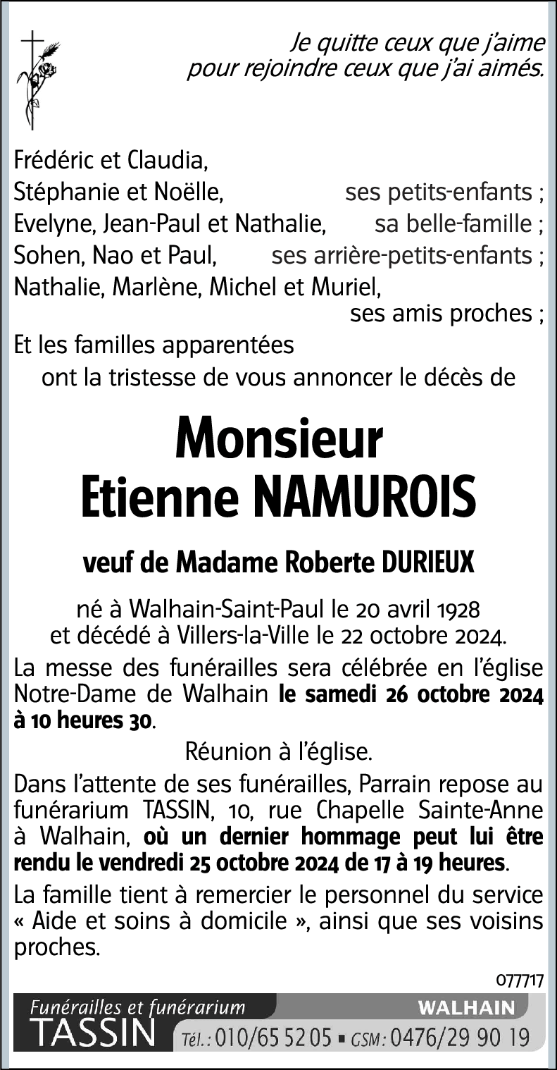 Etienne NAMUROIS