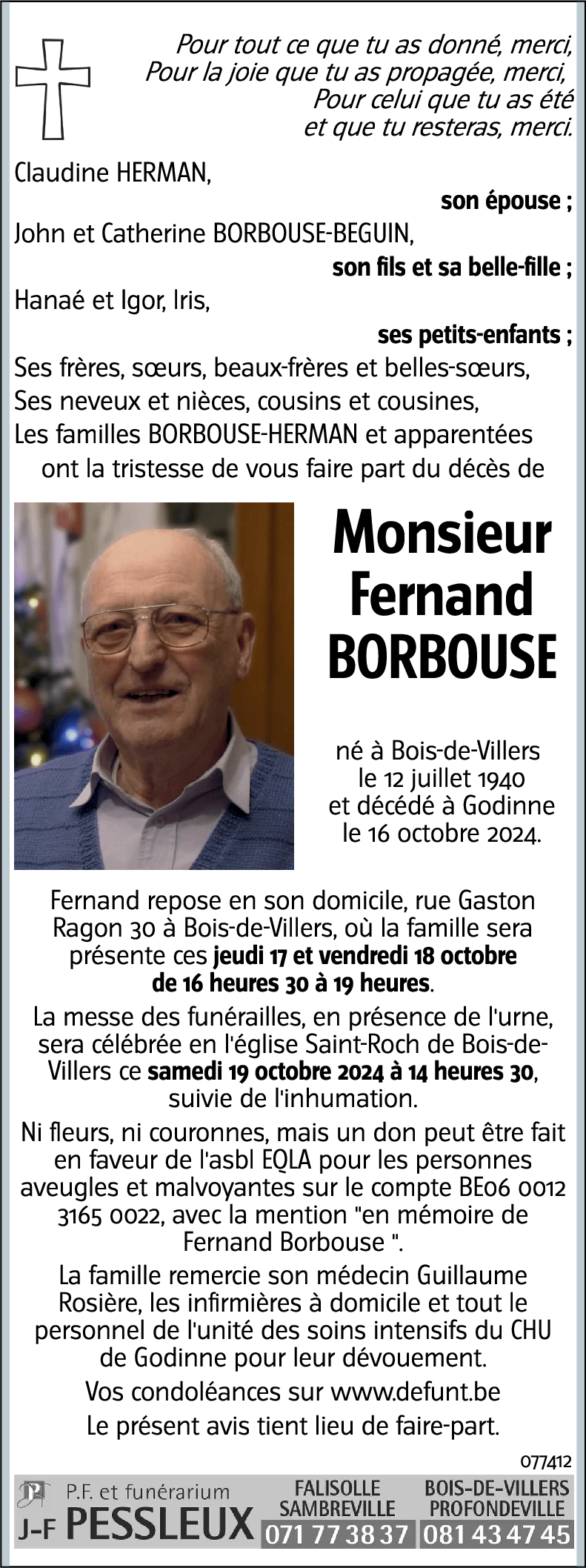 Fernand BORBOUSE