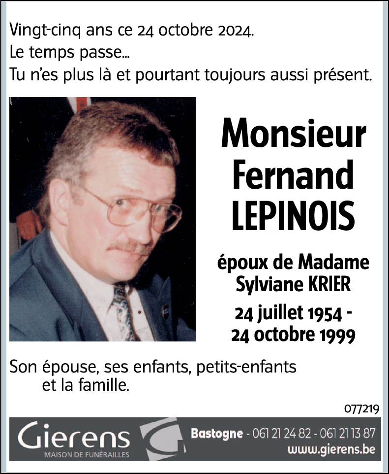 Fernand LEPINOIS