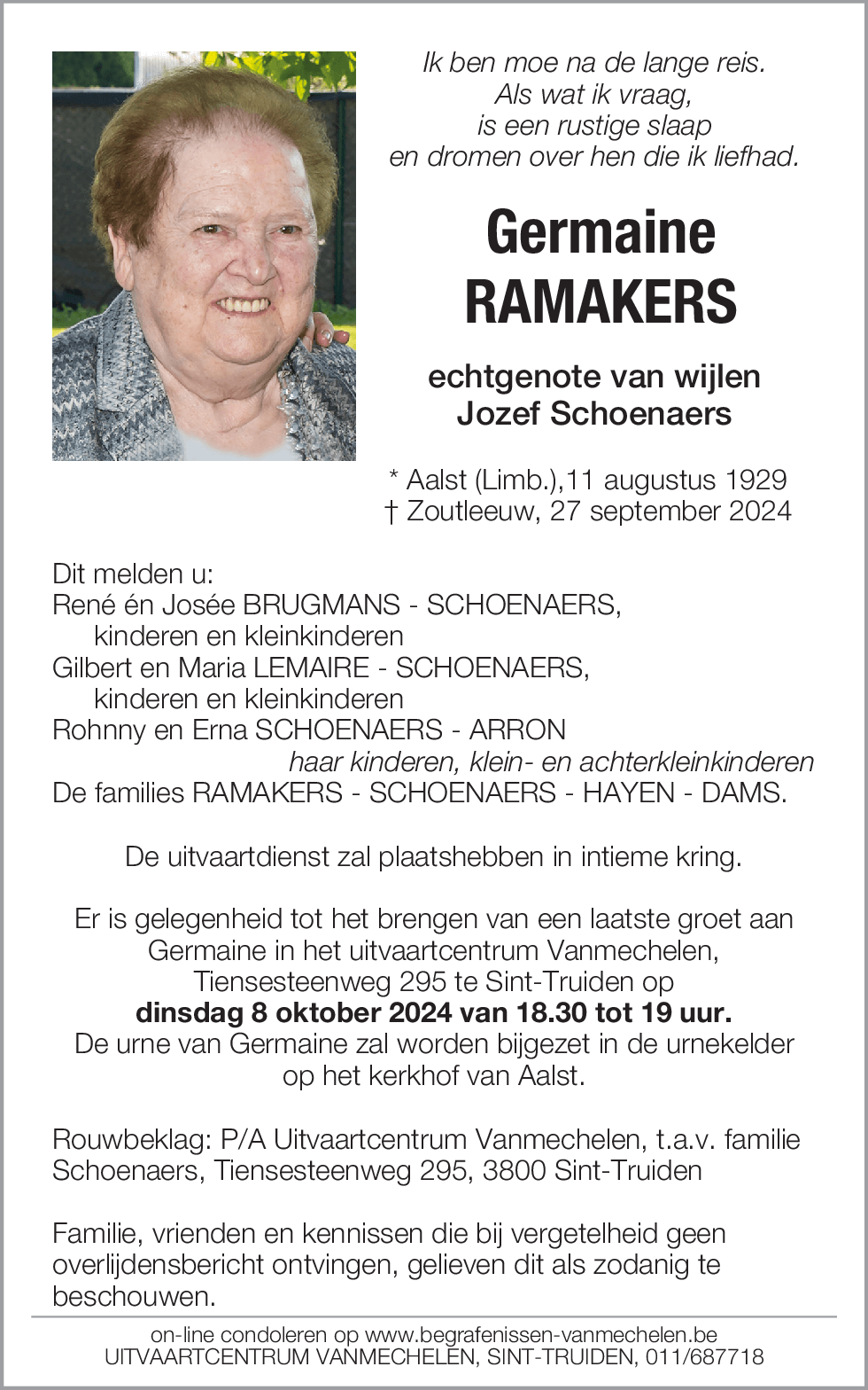 Germaine Ramakers