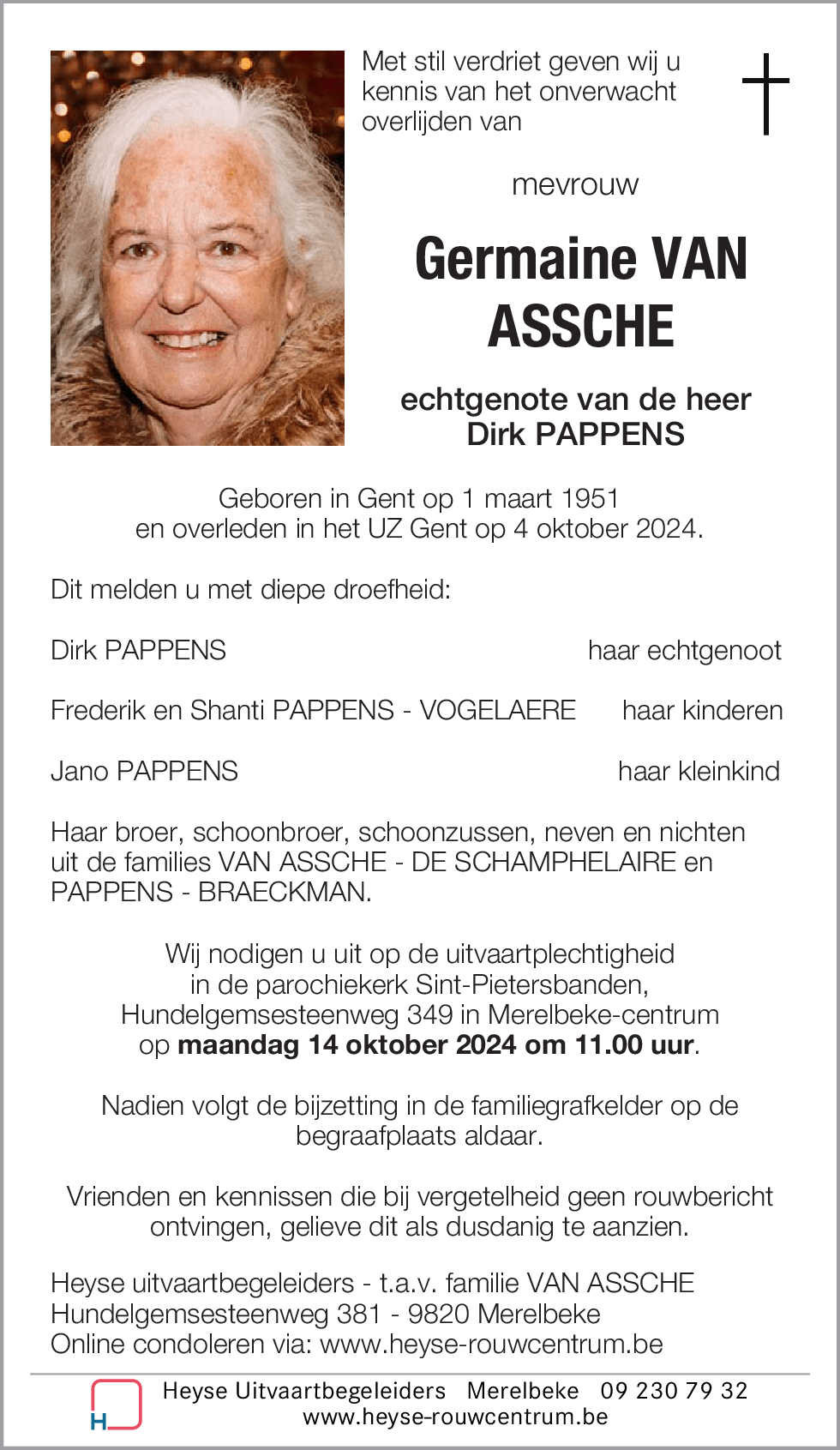 Germaine VAN ASSCHE