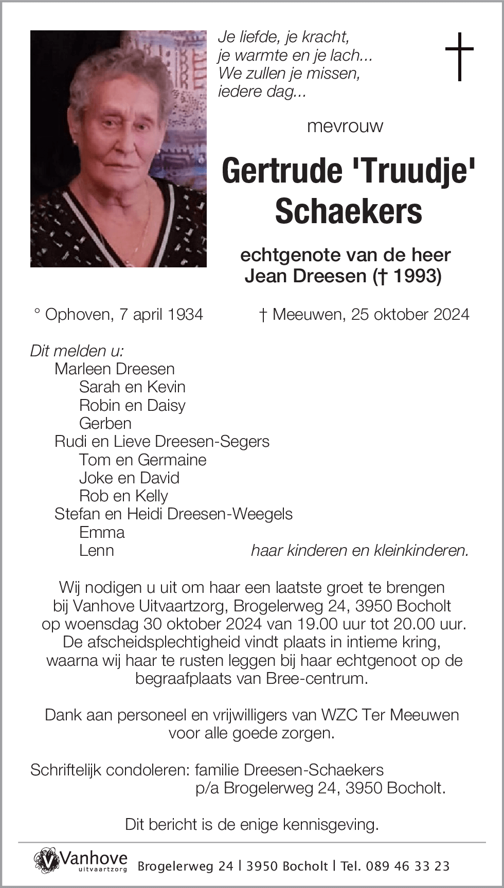 Gertrude Schaekers