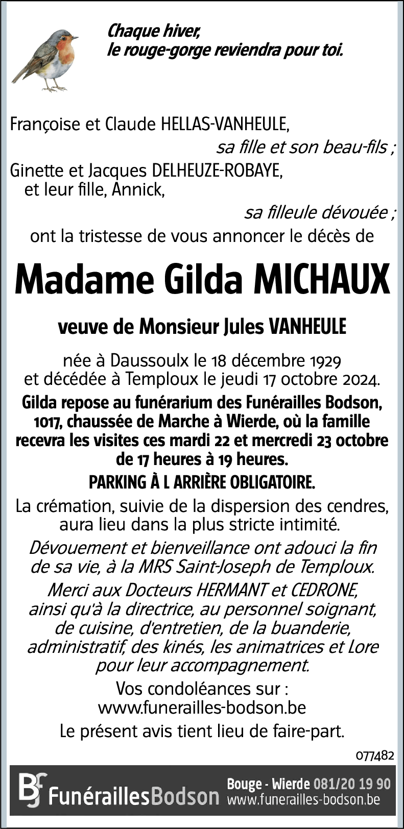 Gilda MICHAUX