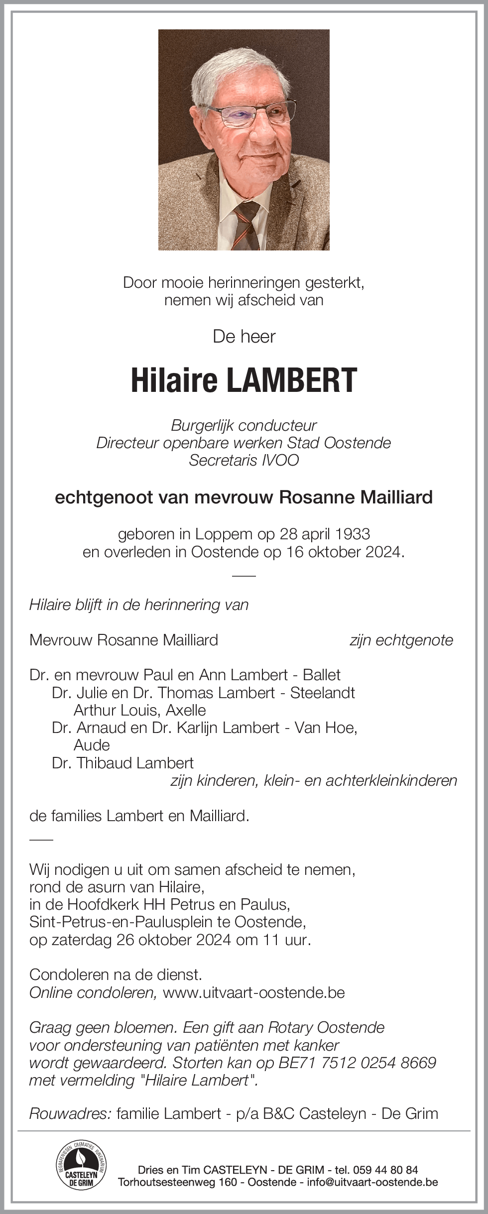 Hilaire Lambert