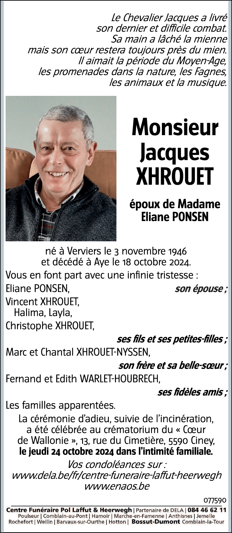 Jacques XHROUET