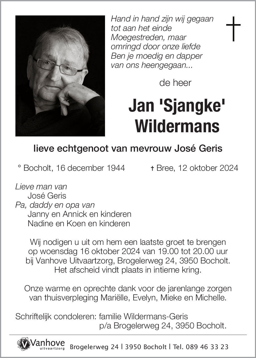 Jan Wildermans