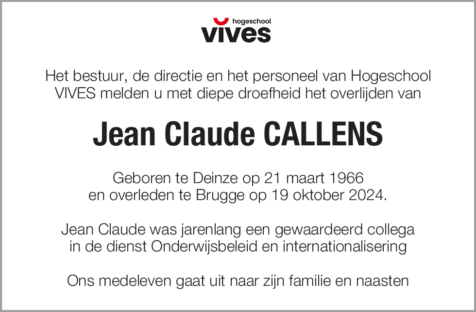 Jean Claude Callens
