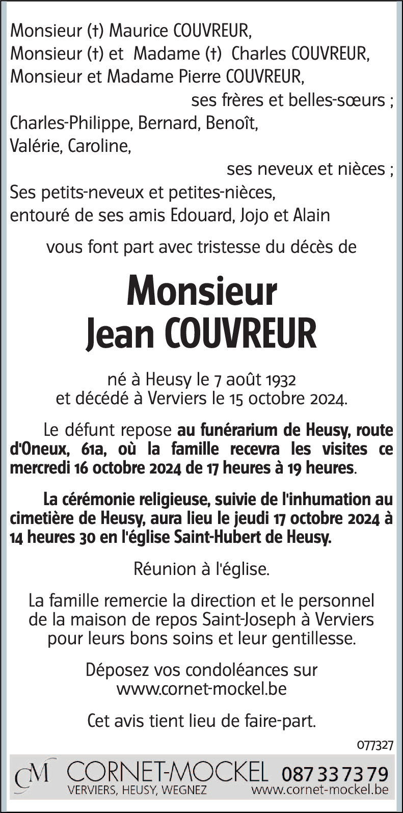 Jean COUVREUR