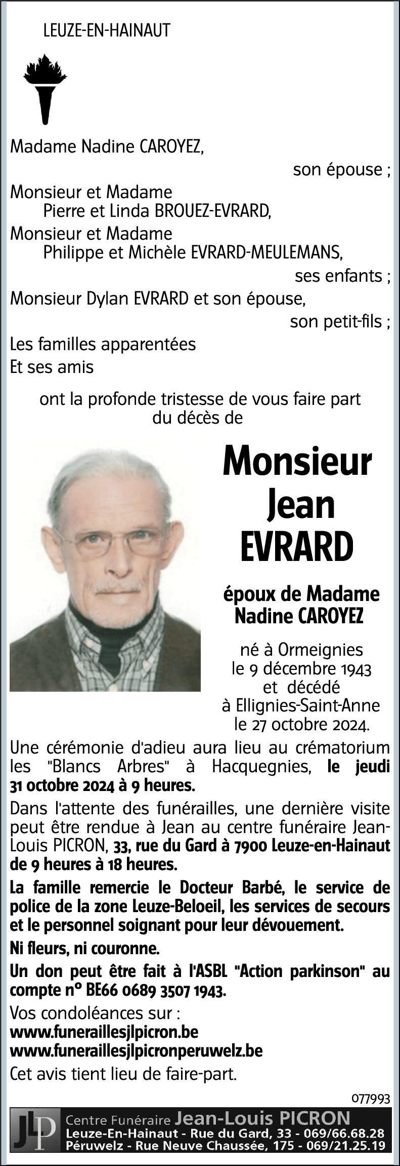 Jean EVRARD