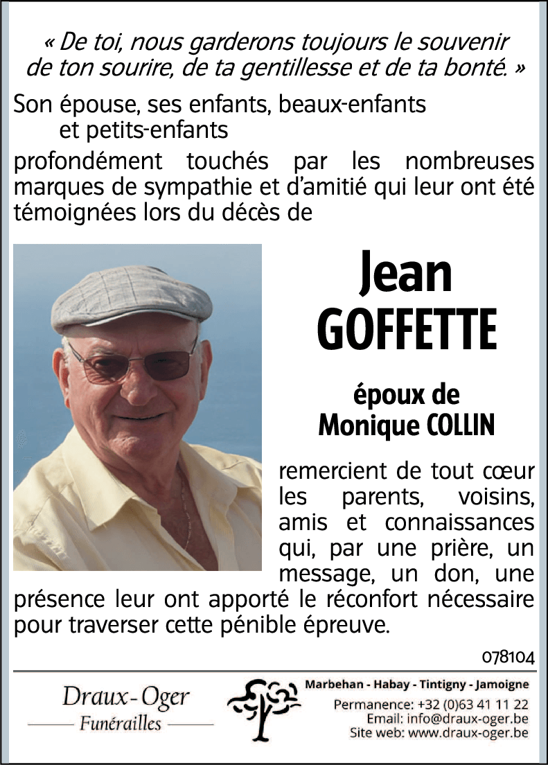 Jean GOFFETTE