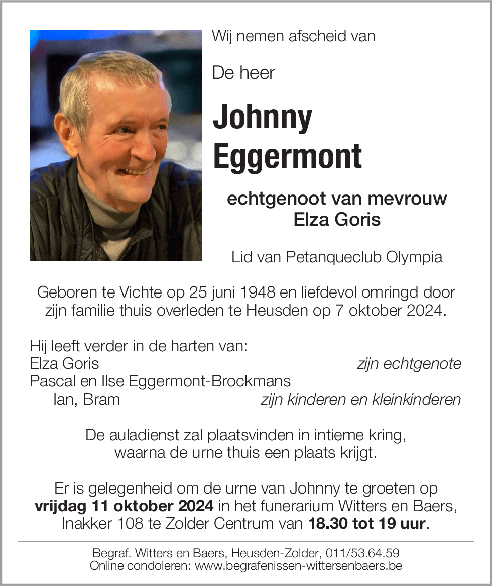 Johnny Eggermont