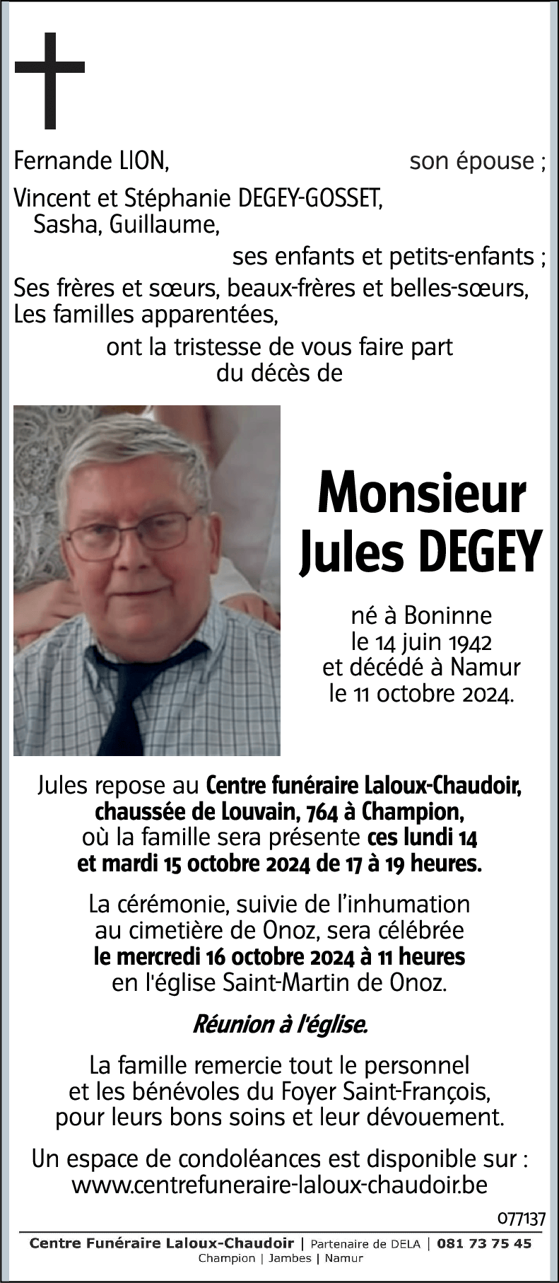 Jules DEGEY