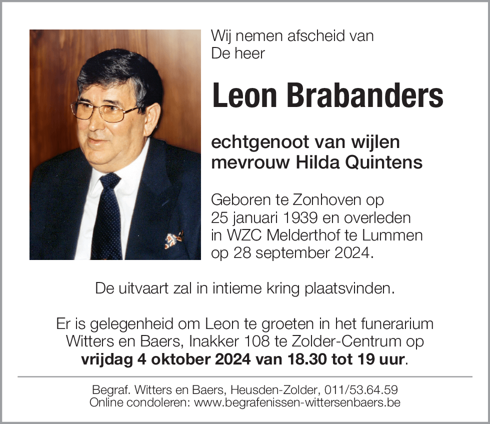 Leon Brabanders