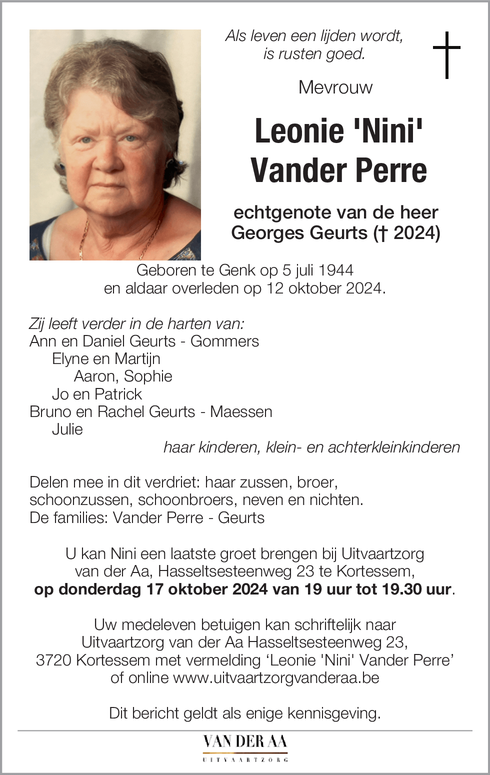 Leonie Vander Perre