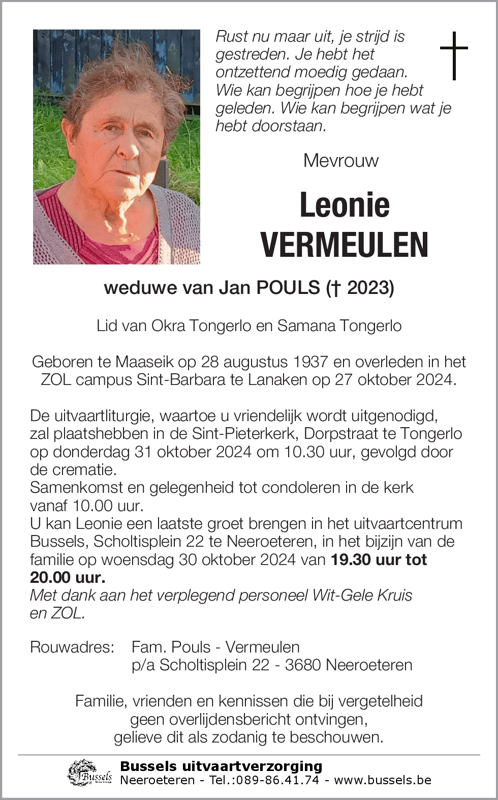 Leonie VERMEULEN