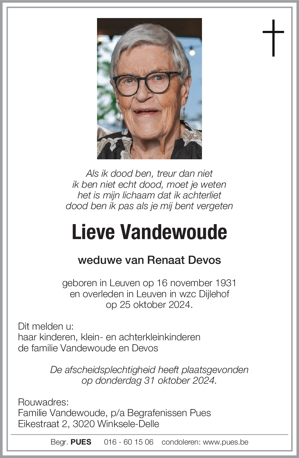 Lieve Vandewoude