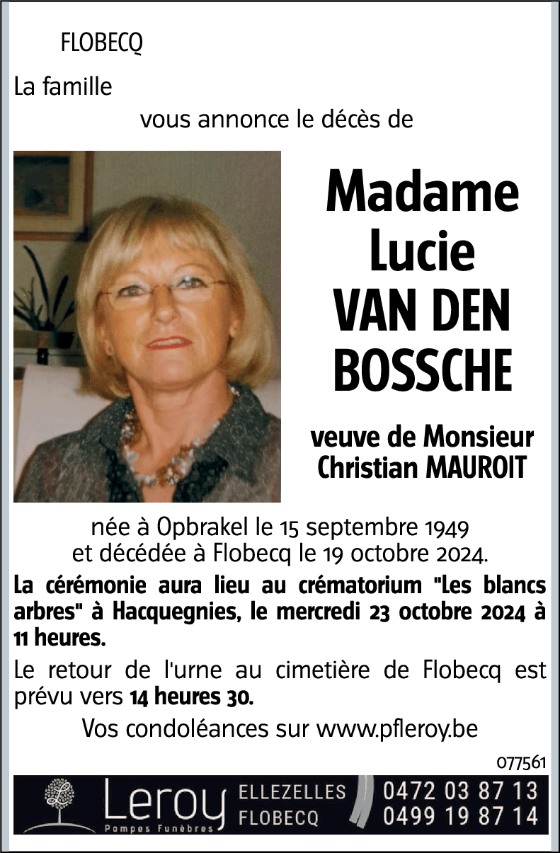 Lucie Van den Bossche