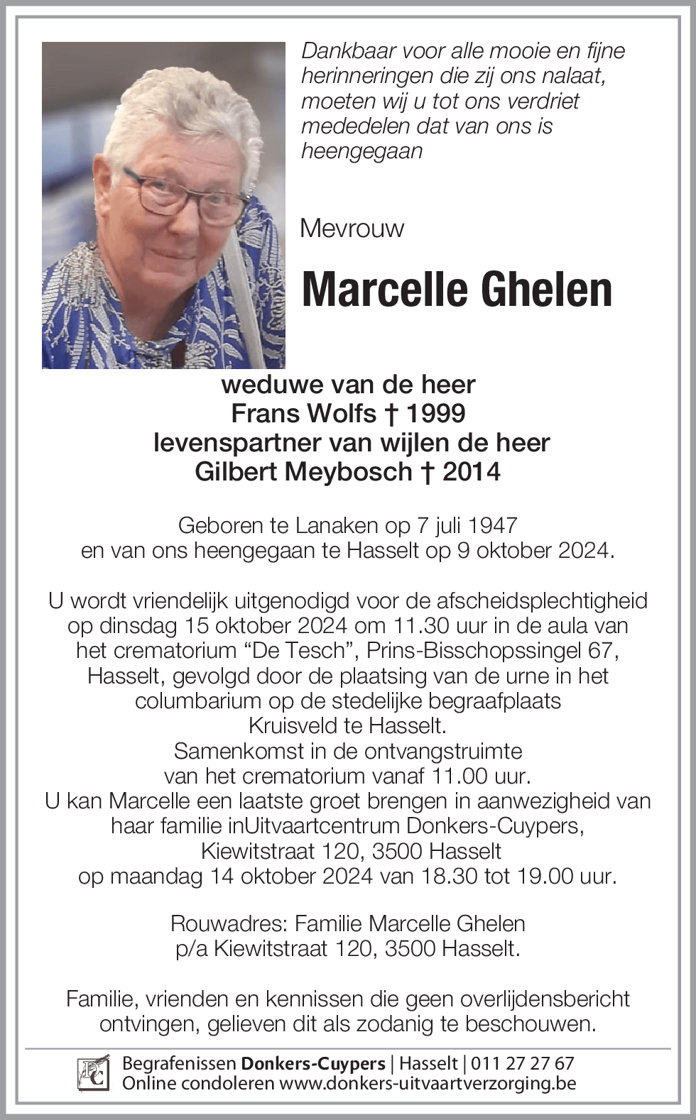 Marcelle Ghelen