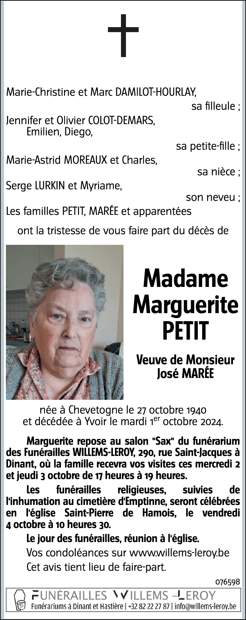 Marguerite PETIT