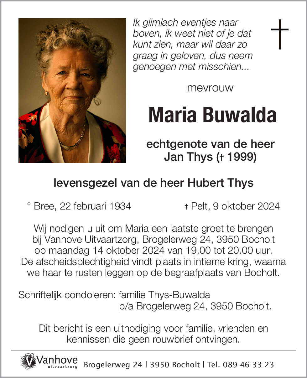 Maria Buwalda