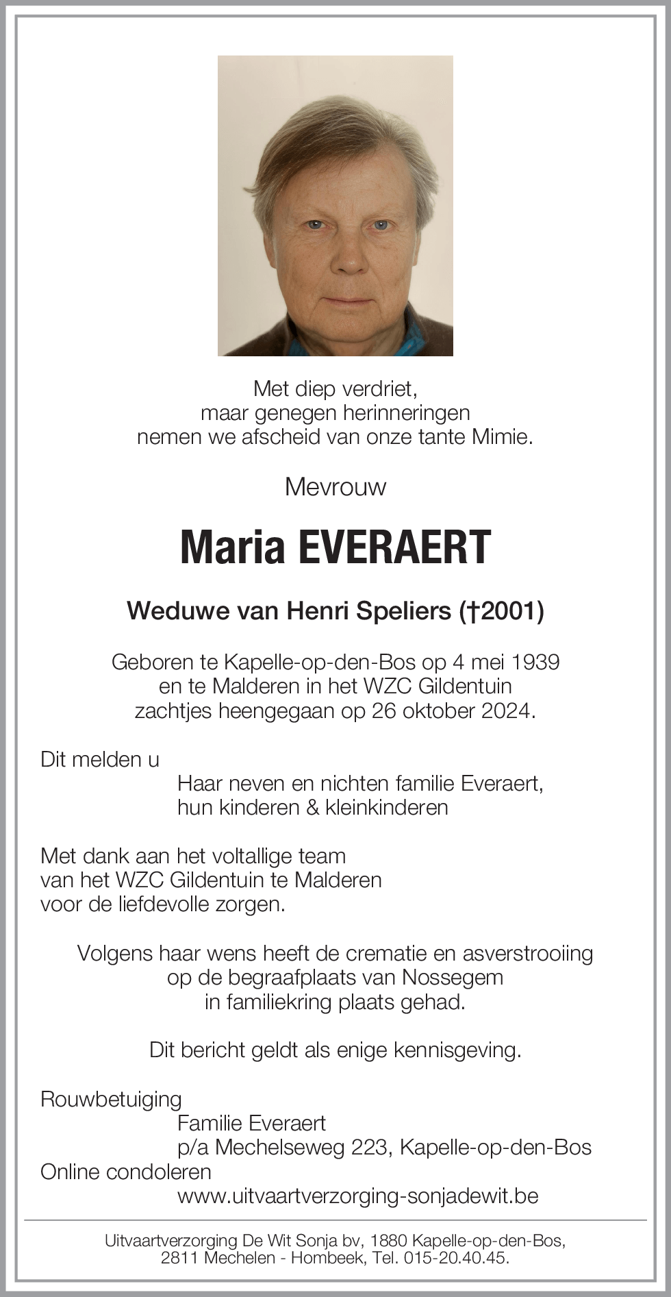 Maria Everaert