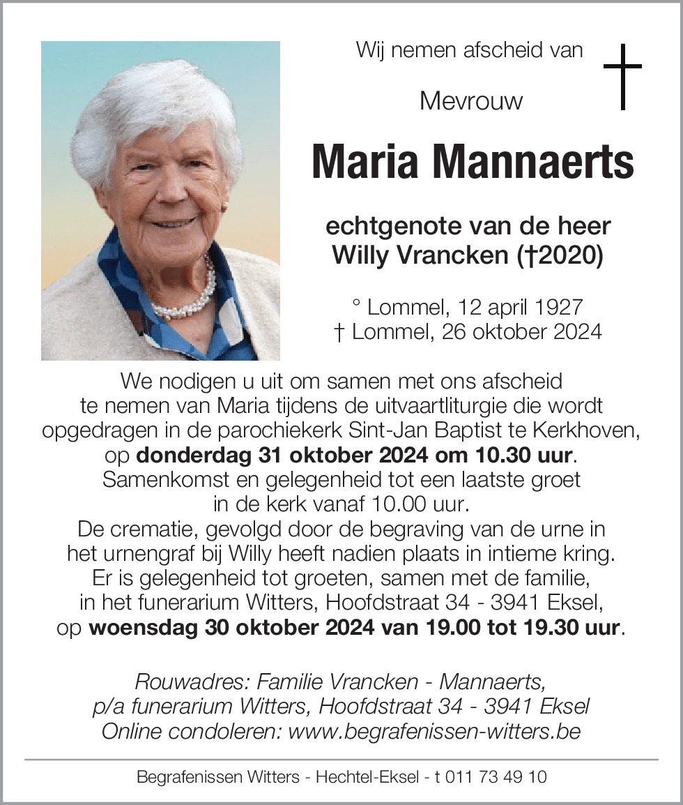 Maria Mannaerts