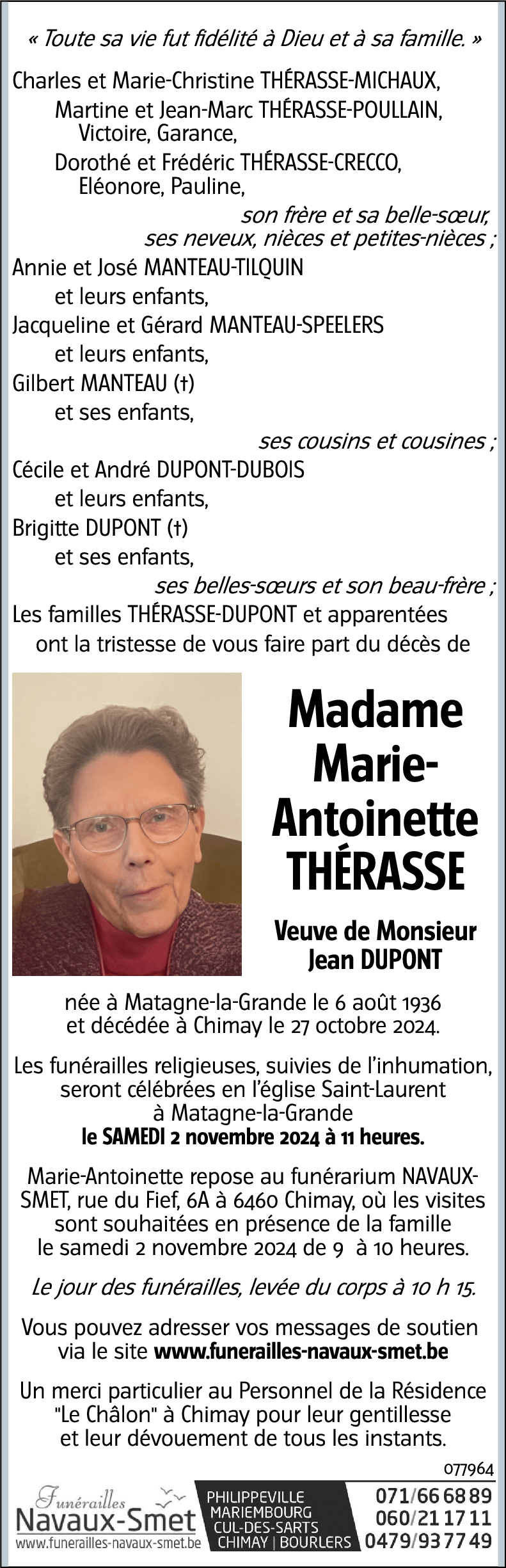 Marie-Antoinette THÉRASSE