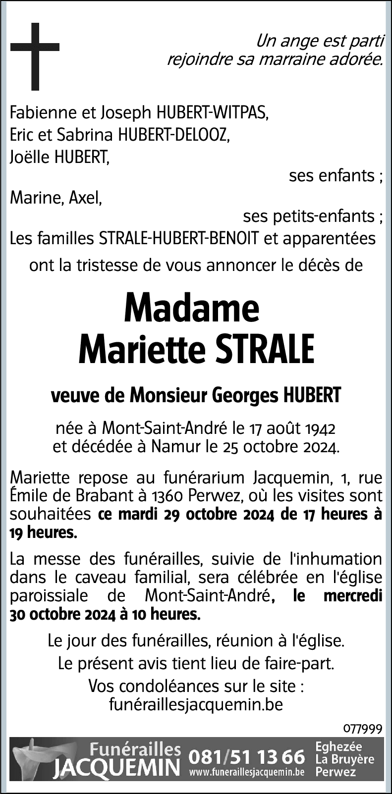 Mariette STRALE