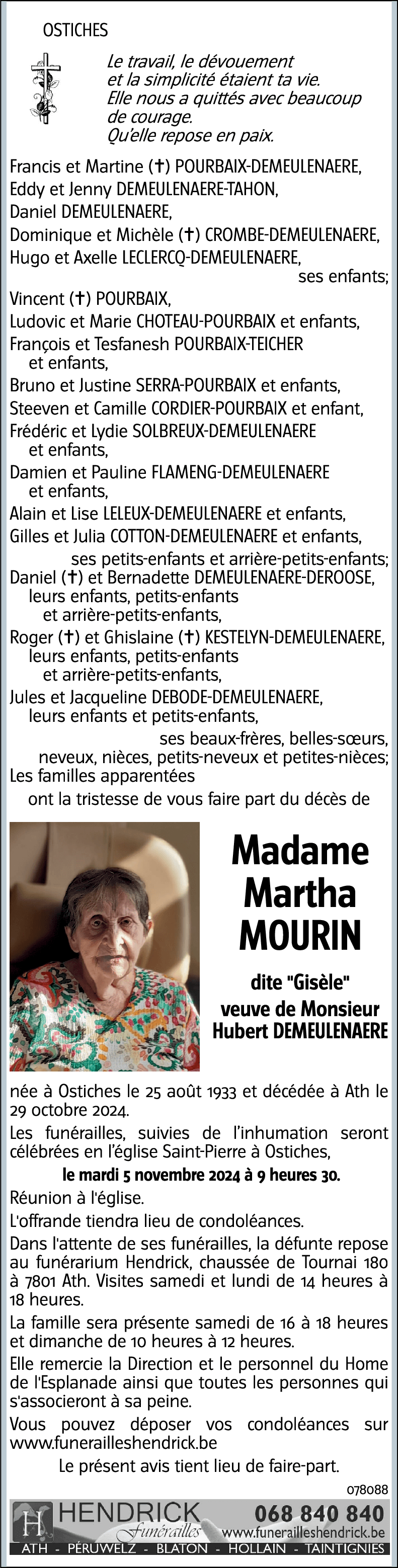 Martha MOURIN