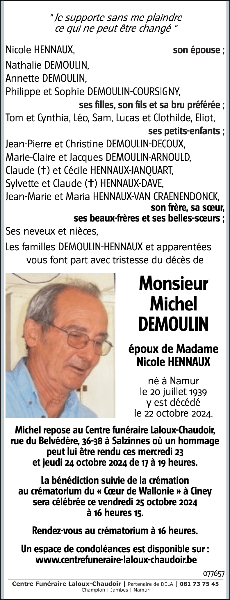 Michel DEMOULIN