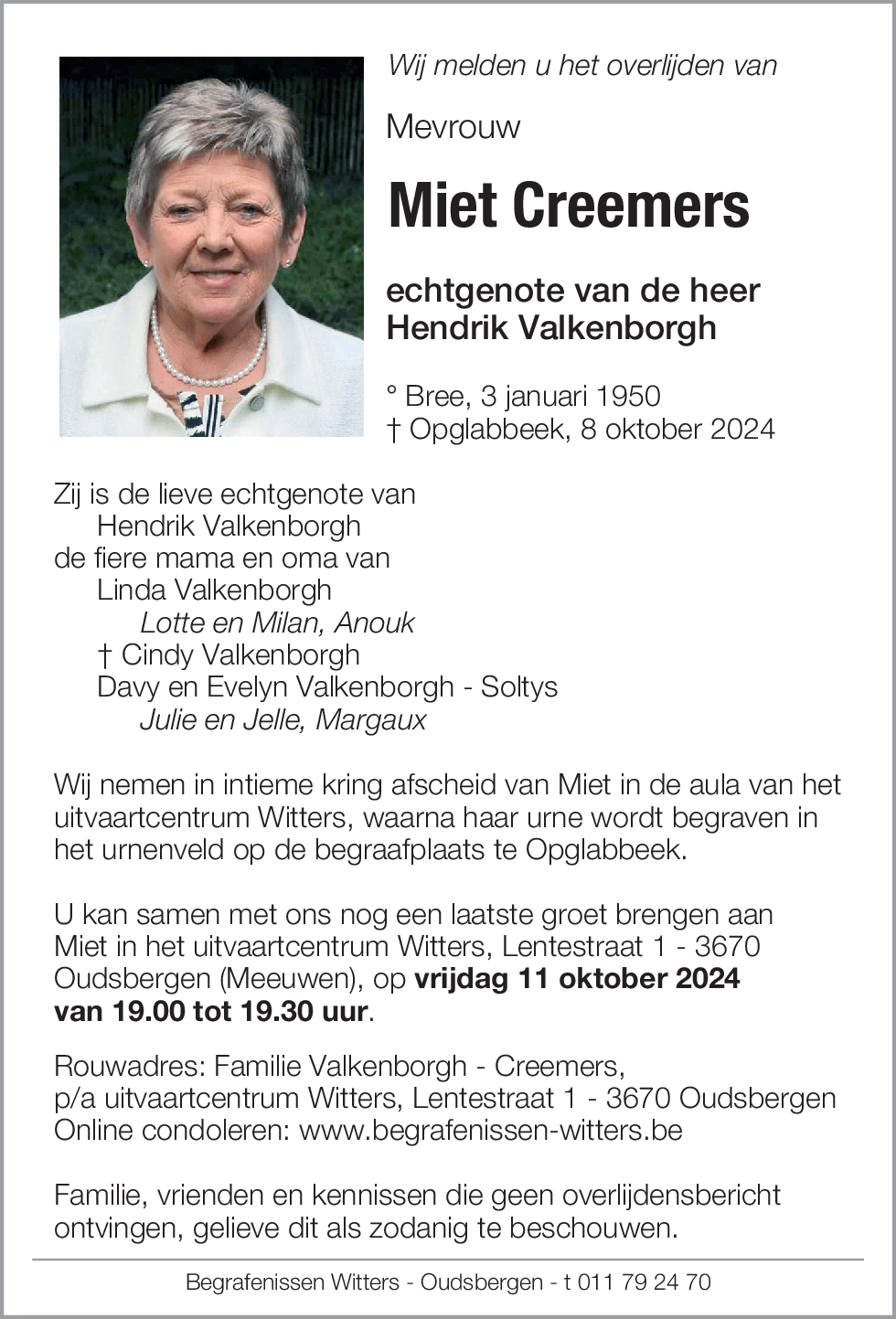 Miet Creemers