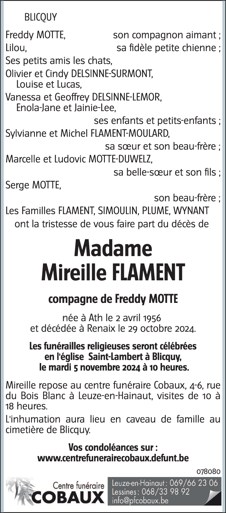 Mireille FLAMENT