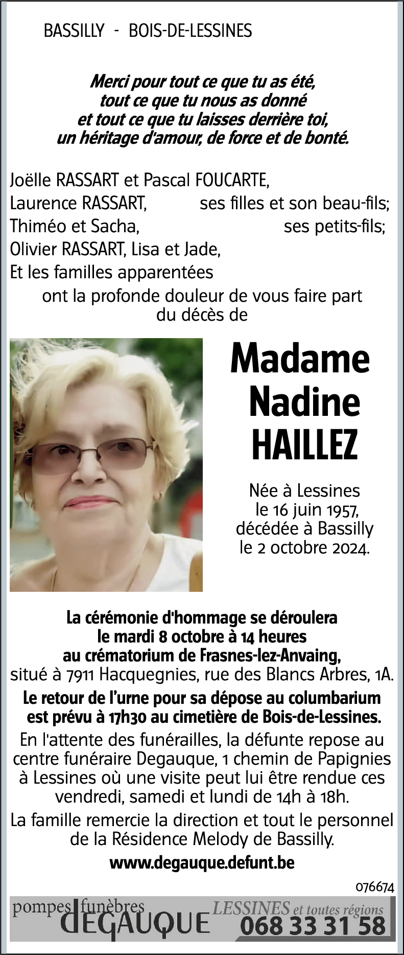 Nadine HAILLEZ