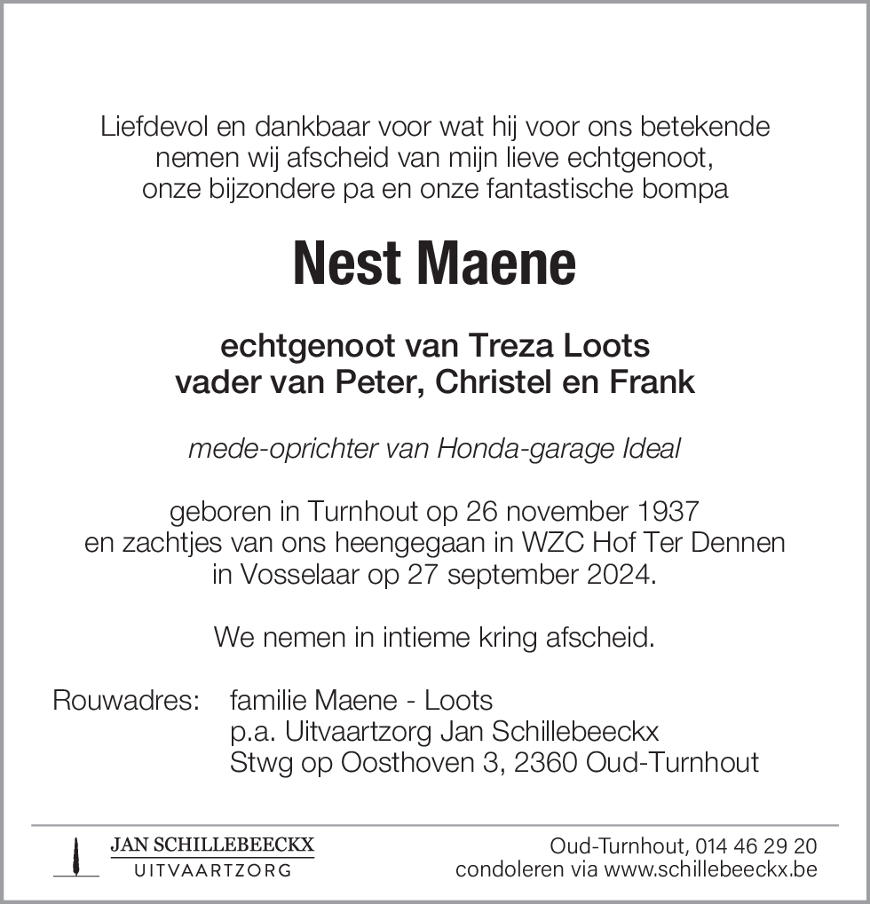 Nest Maene