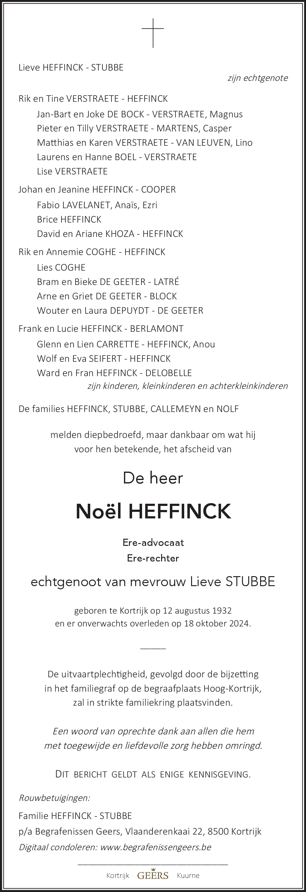 Noël HEFFINCK