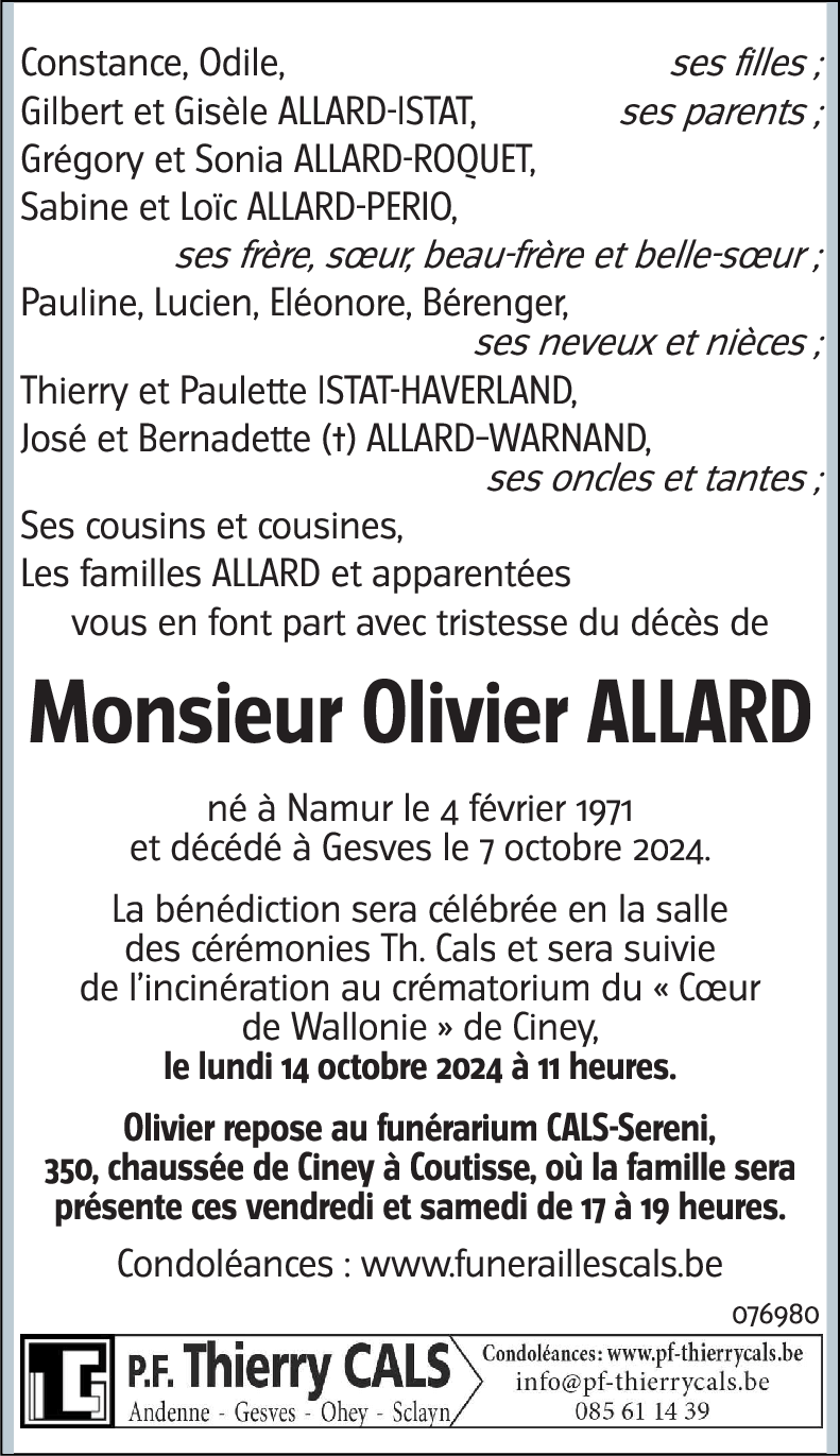 Olivier ALLARD