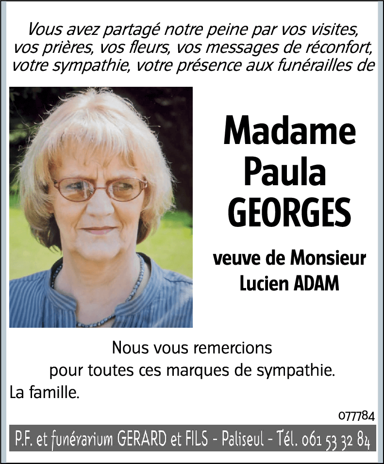 Paula GEORGES