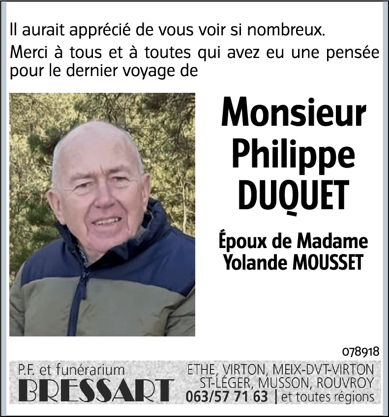 Philippe DUQUET