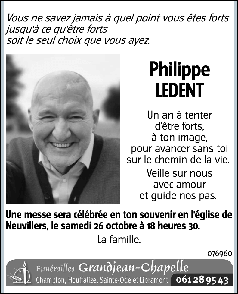 Philippe LEDENT