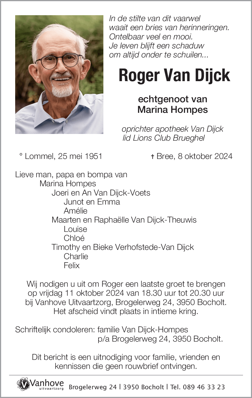 Roger Van Dijck